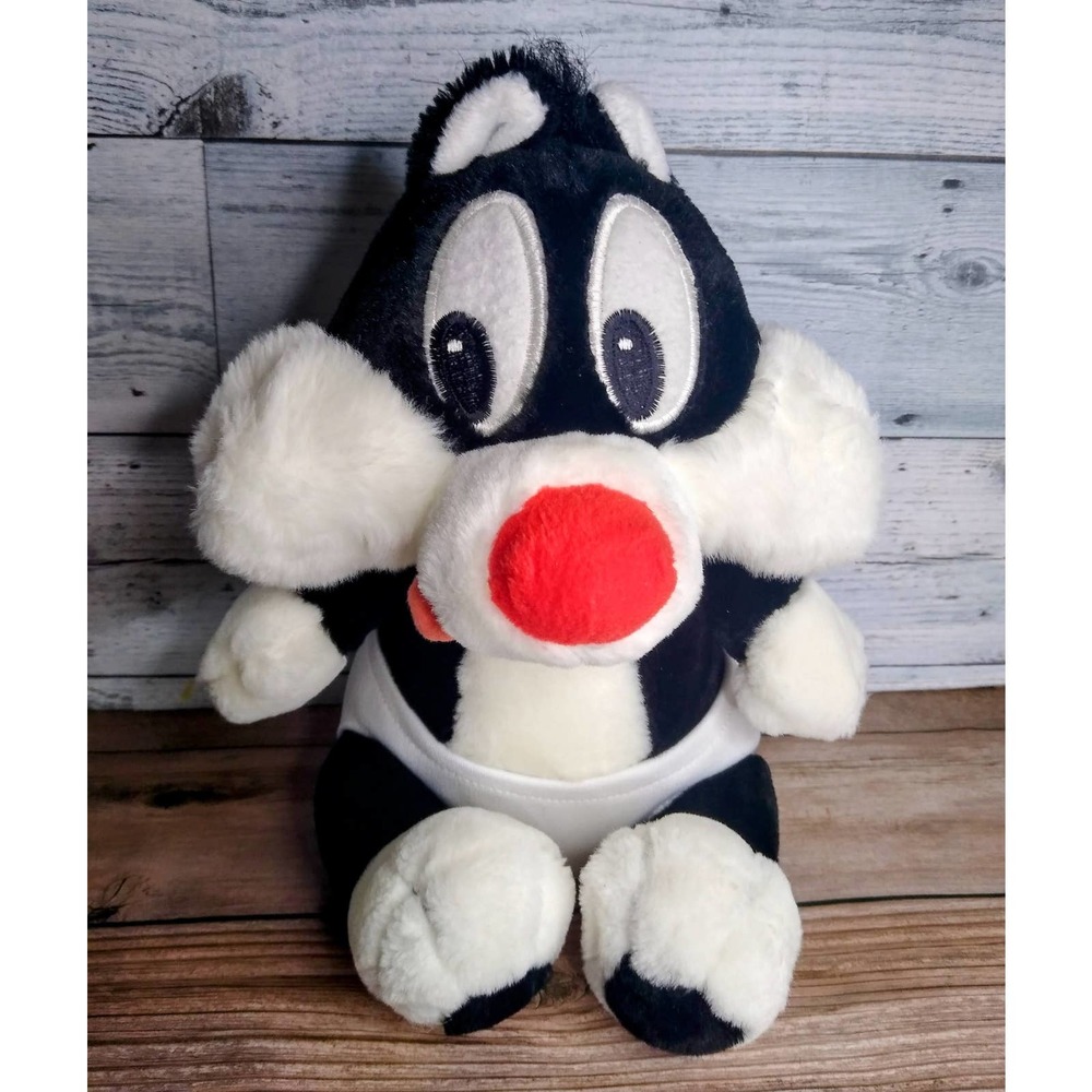 Vintage 1996 Looney Tunes Baby Sylvester Plush